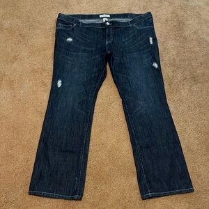 Maternity bootcut jeans